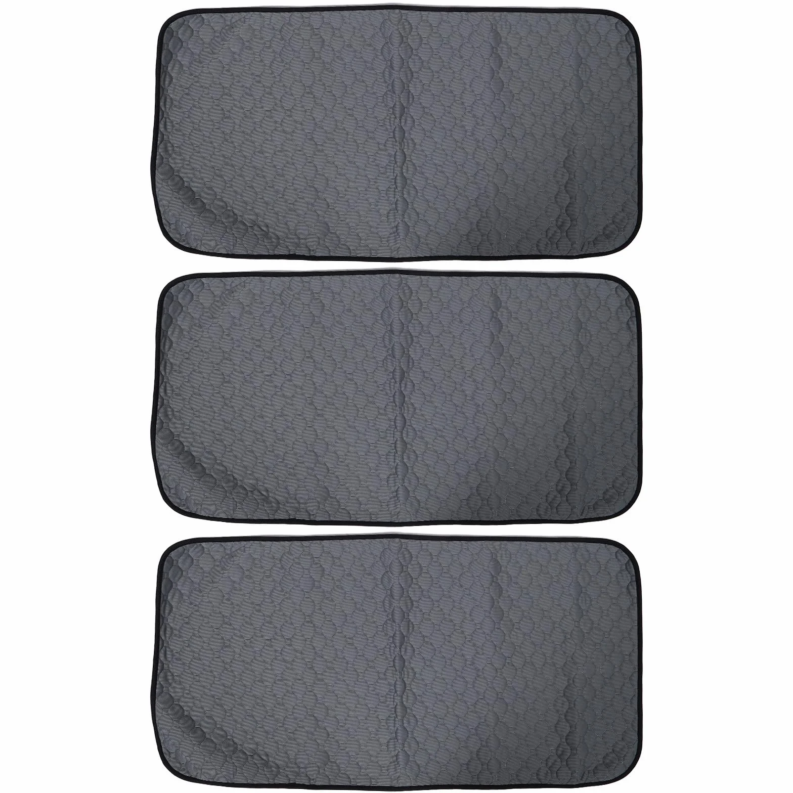 UPKOCH 3 szt. zmywalnych podkładów higienicznych dla psów: 47" x 24" Wielorazowe podkłady dla szczeniąt do nauki korzystania z toalety - Chłonna, zmywalna mata dla zwierząt - Artykuły dla