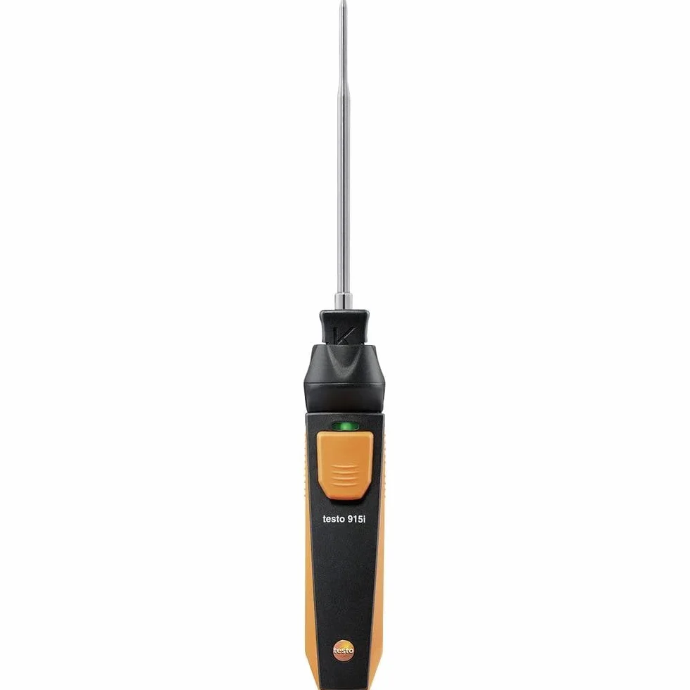 Testo 915i - termometr Bluetooth z sondą zanurzeniową (typ C K)