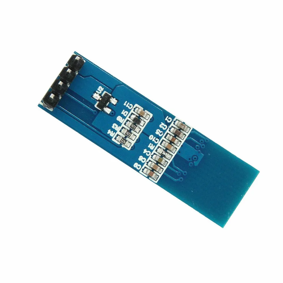 x2pcs 0.91 Inch Blue 128X32 OLED LCD LED Display Module