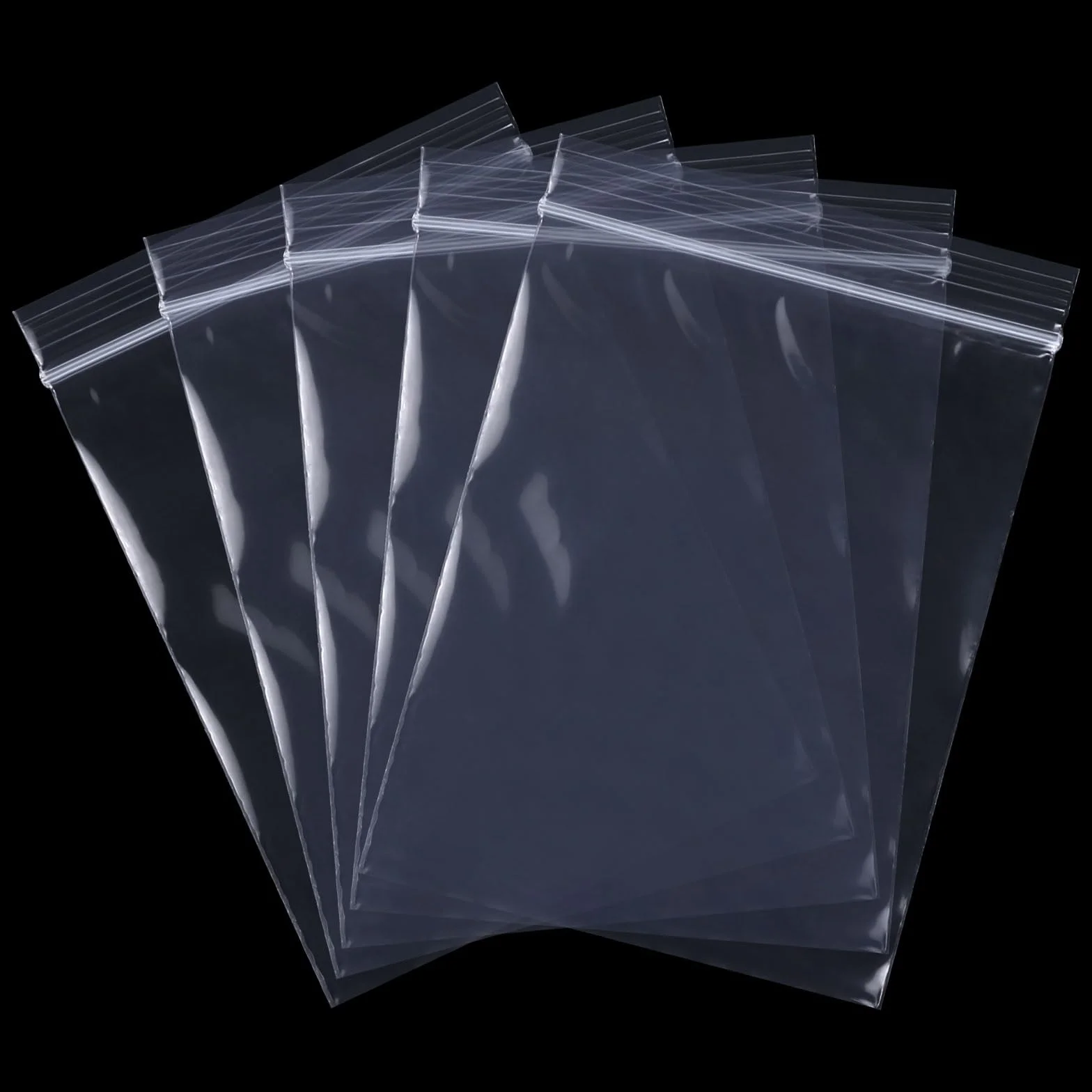 Bäcker & Lecker woreczki strunowe 7x10 cm 200 sztuk przezroczyste polietylenowe