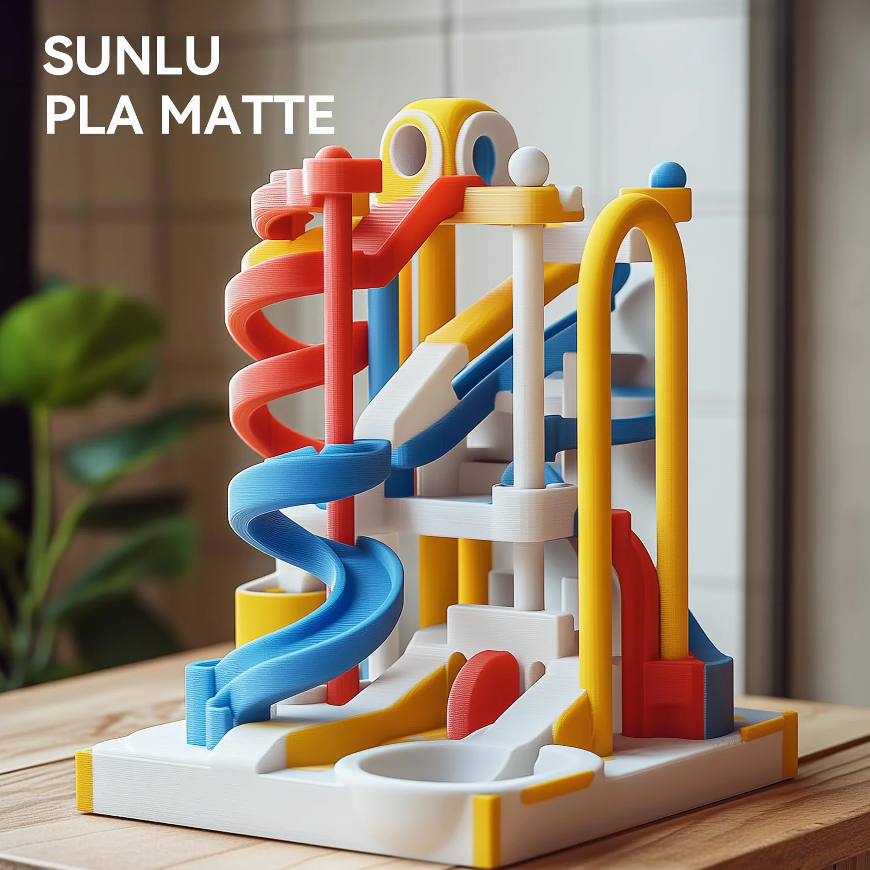 SUNLU Matowy filament PLA 1,75 mm czarny 1 kg do drukarki 3D FDM