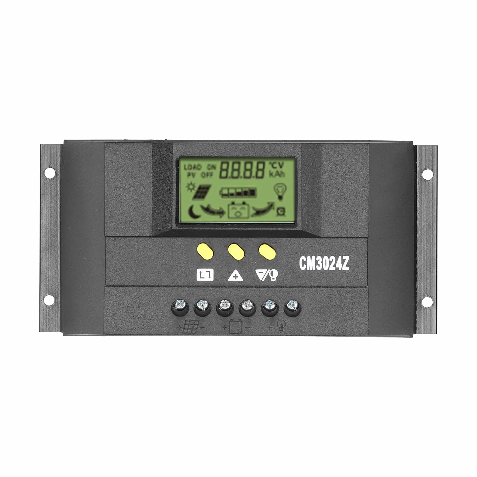 Regulator Ładowania Słonecznego PWM 30A 12V/24V z Ekranem LCD Automatyczna Identyfikacja Napięcia