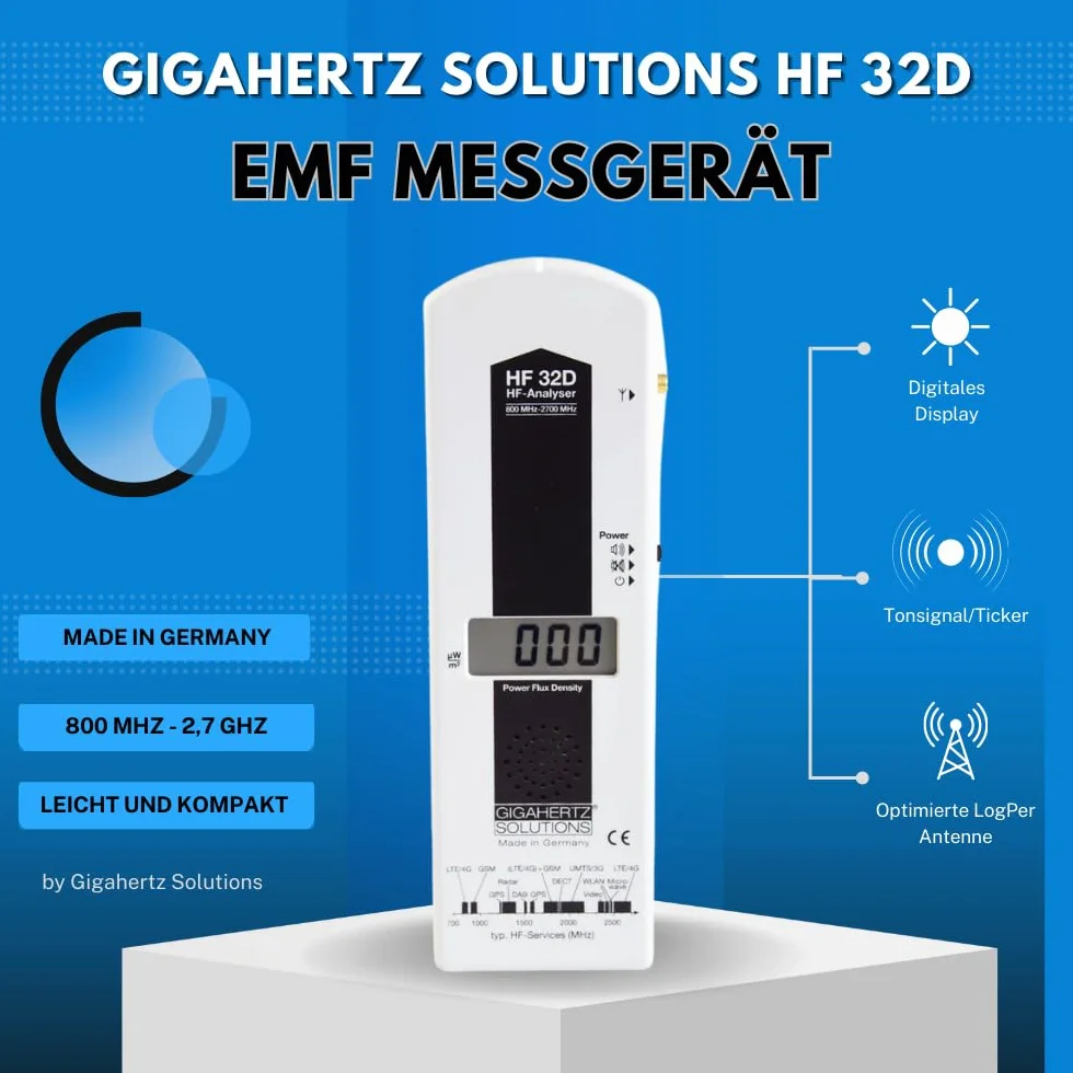 Gigahertz Solutions HF 32D Miernik elektromagnetyczny HF