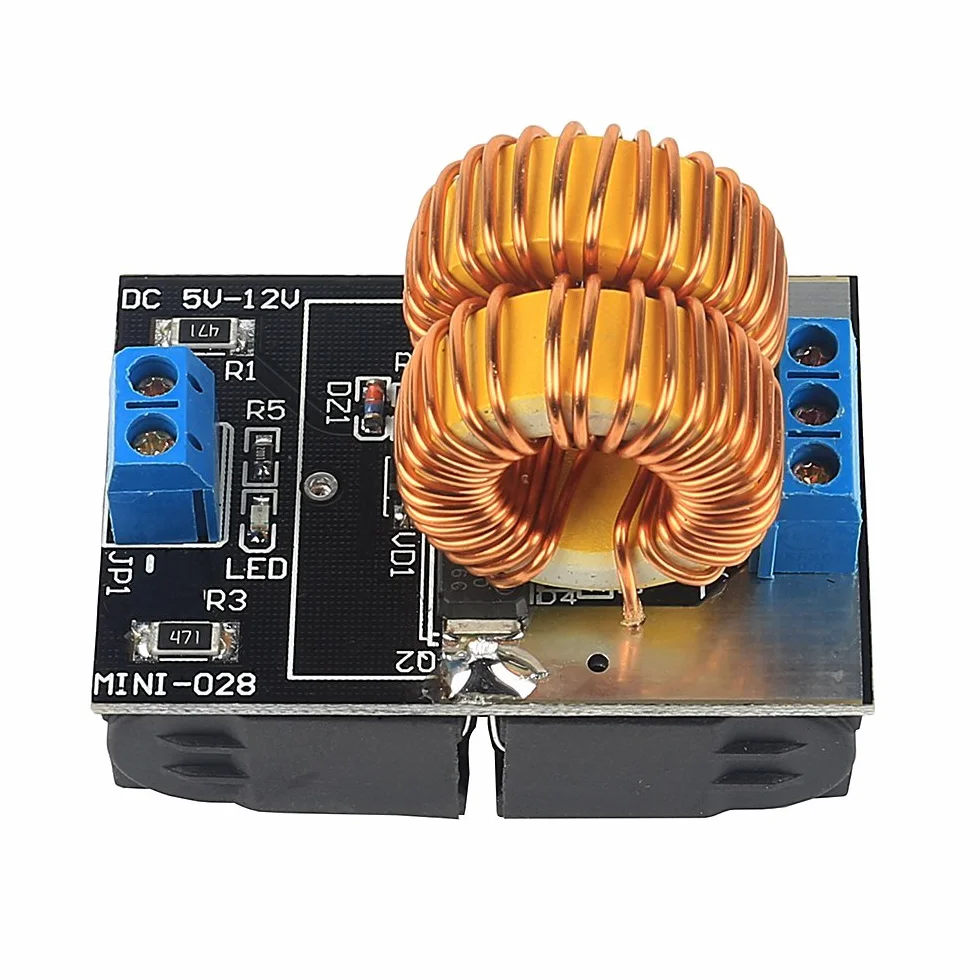 DollaTek 5~12V ZVS Zasilanie grzewcze indukcyjne moduł karty sterującej z cewką