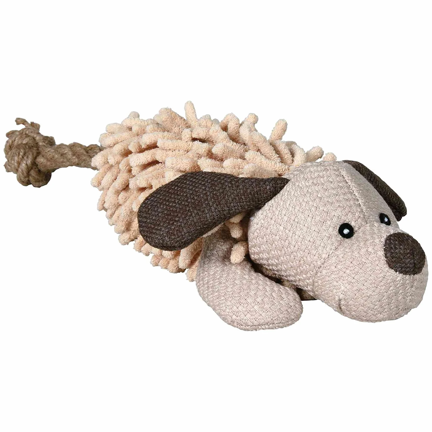 Trixie 35930 Pies z liną, tkanina/plusz, 30 cm