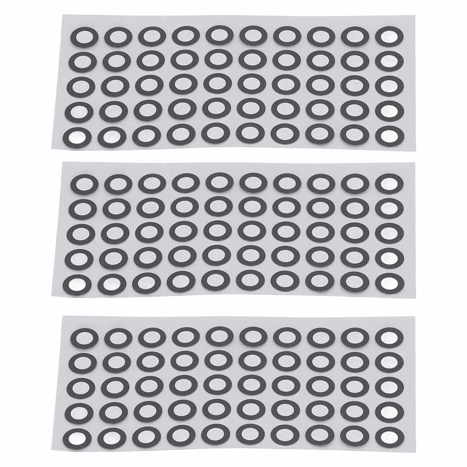 150 szt. 6,0 mm markery do skanowania 3D, punkty odniesienia 3D do skanowania 3D, cele pozycjonowania z czarnymi, odblaskowymi szklanymi mikrokulkami