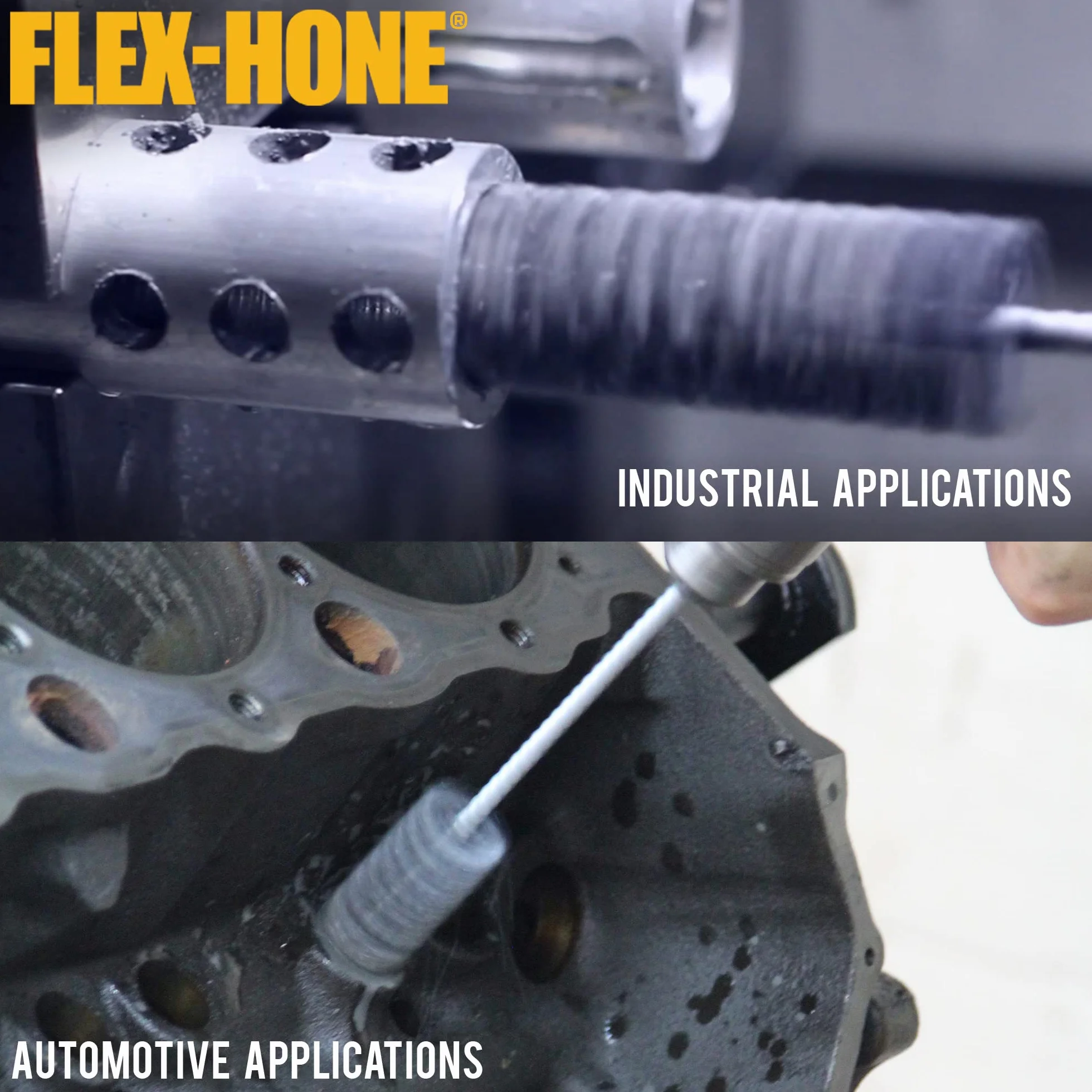 Flex-Hone BC25832 szczotka cylindryczna ściernica z węglika krzemu średnica 67 mm ziarnistość 320