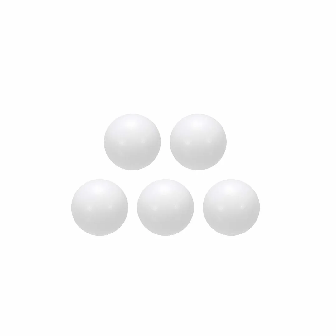 sourcing map 10 szt. POM pierścienie na monety produkcja plastikowa kulka łożyskowa kulka 8 mm