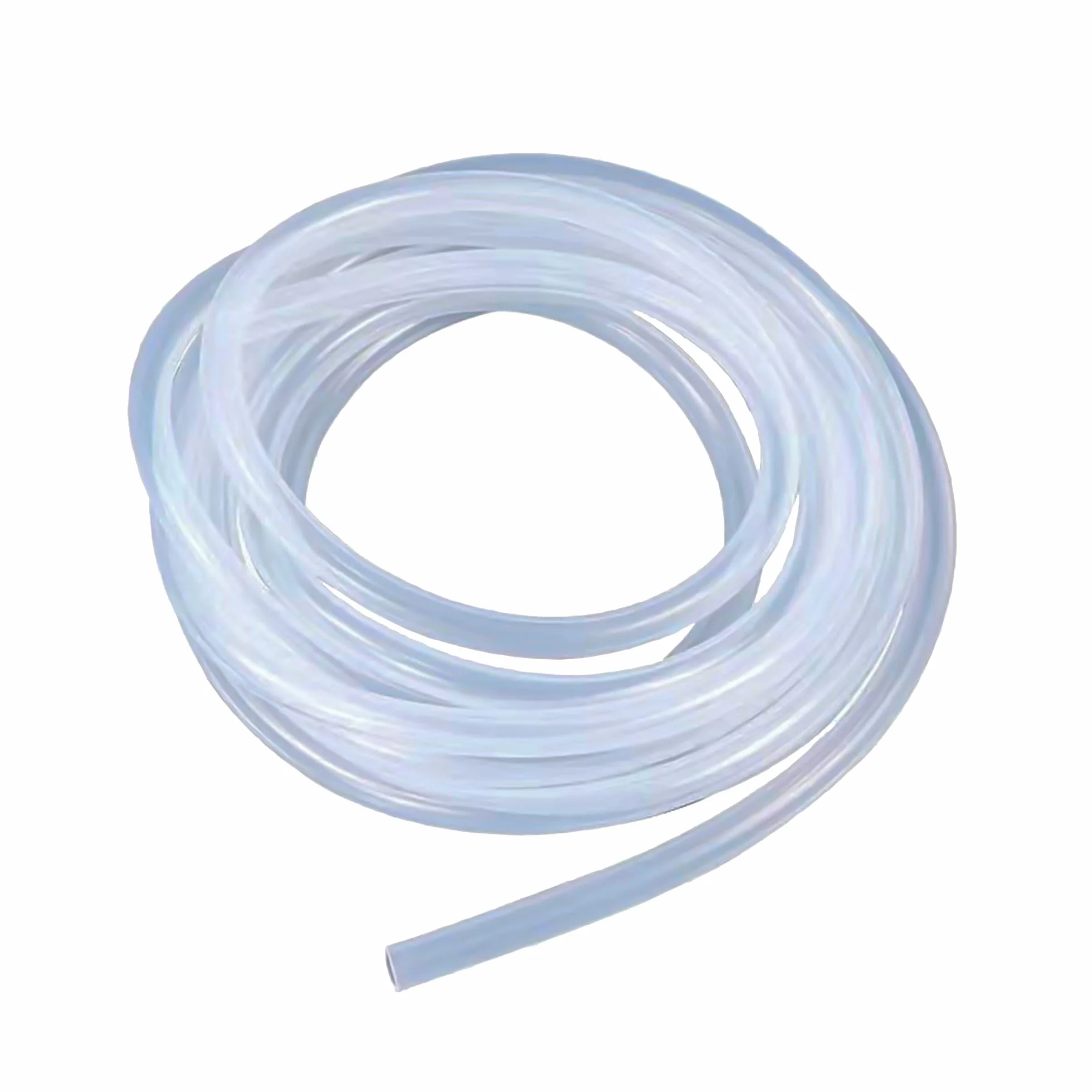 2M wąż silikonowy 2mm ID X 4mm OD, węże nadające się do kontaktu z żywnością, elastyczne węże z silikonowego kauczuku do powietrza, oleju, do użytku domowego, wody pitnej, przesyłania wody