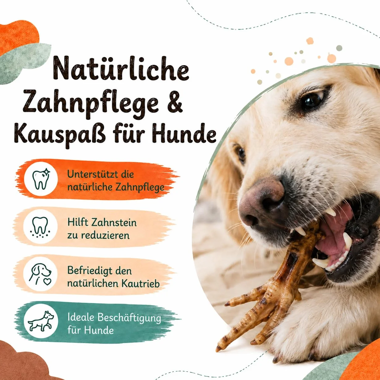 Suszone łapki kurze 1kg, Przysmak z Kurczaka dla Psa, Naturalny Gryzak, Polska Produkcja, Bogaty w Kolagen, Wspiera Stawy i Zęby, Lekkostrawna Przekąska Bez Konserwantów od Lucze