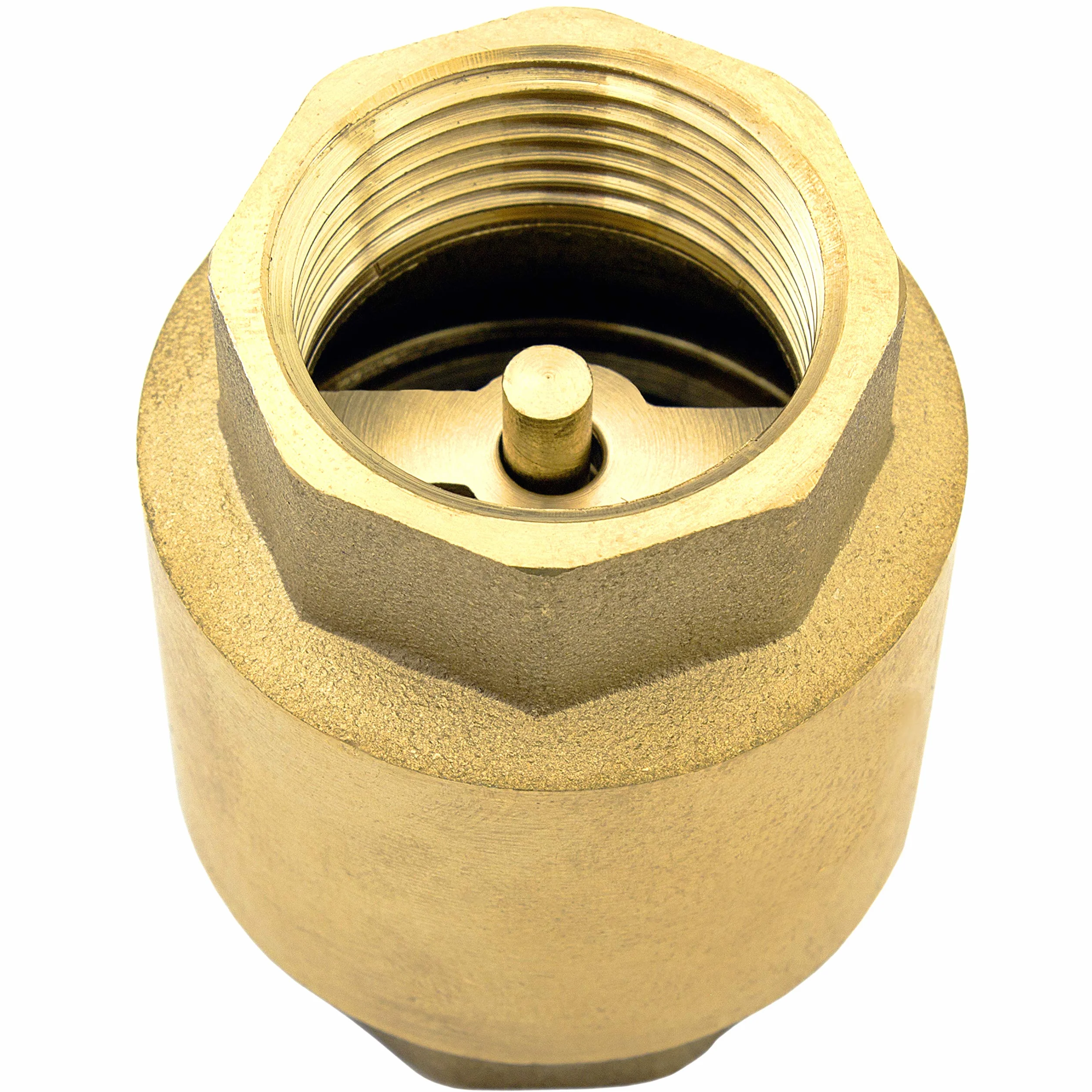 SHYNE Premium 1 calowy zawór zwrotny wykonany z wysokiej jakości mosiądzu, wytrzymały, odporny na rdzę i wodoodporny do pomp, fontann, pralek, ogrodów, deszczowni, beczek