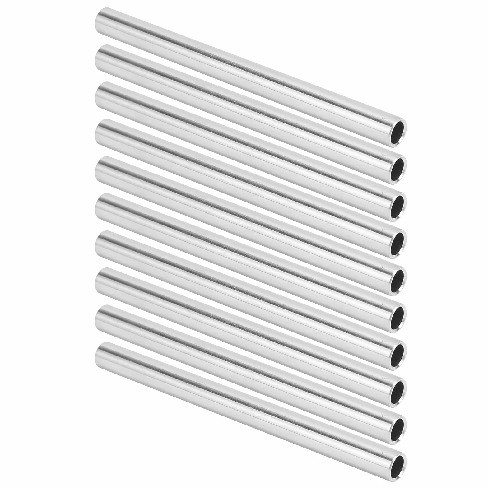 Aluminiowa rura wymienna bezszwowa 8x6 mm 9,9 cm 6100 0608 0100