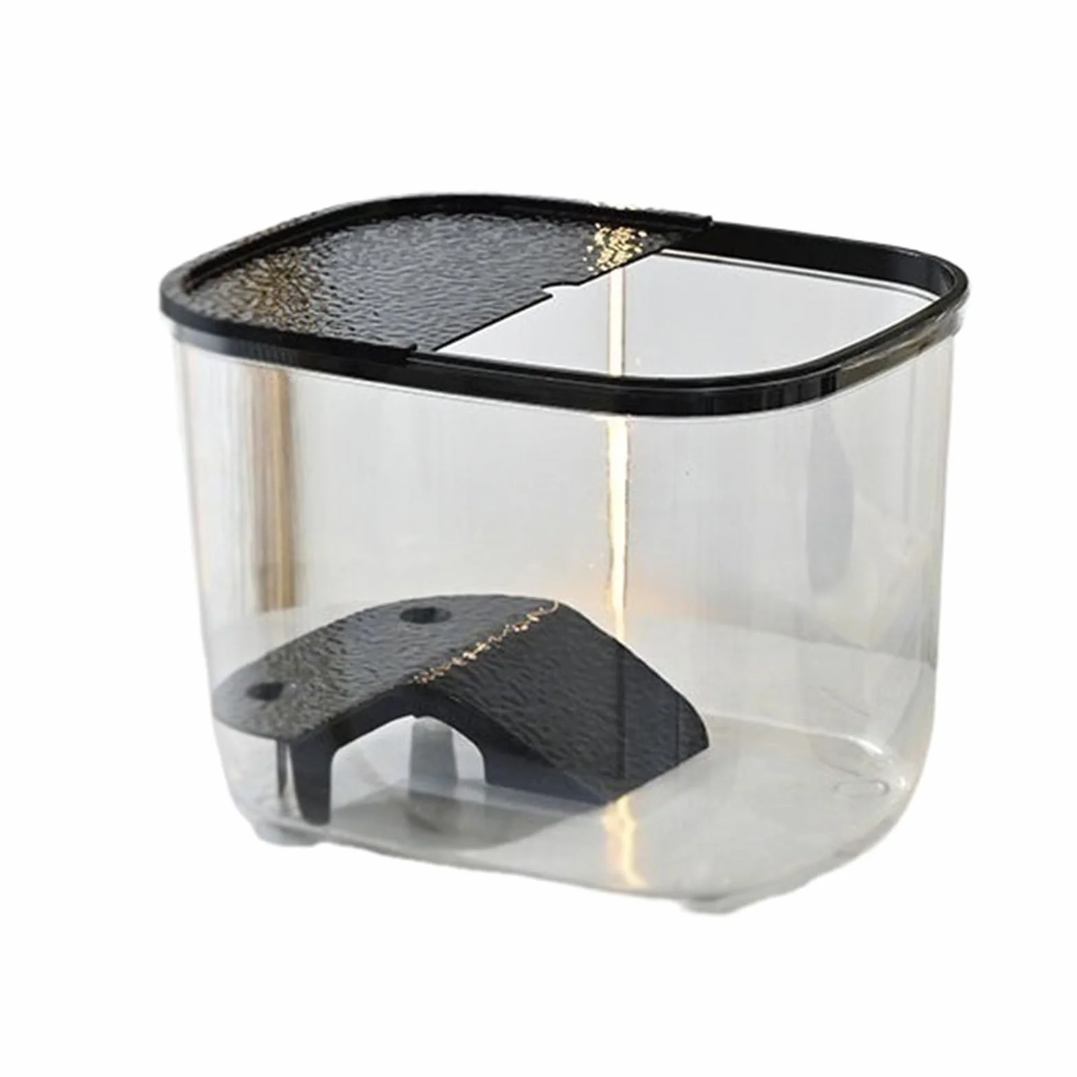 Siedlisko terrarium Zbiornik do hodowli żółwi, ekologiczne zagospodarowanie terenu z przykryciem, mała platforma wspinaczkowa, drenaż dolny Terrarium akwariowe(Duży)