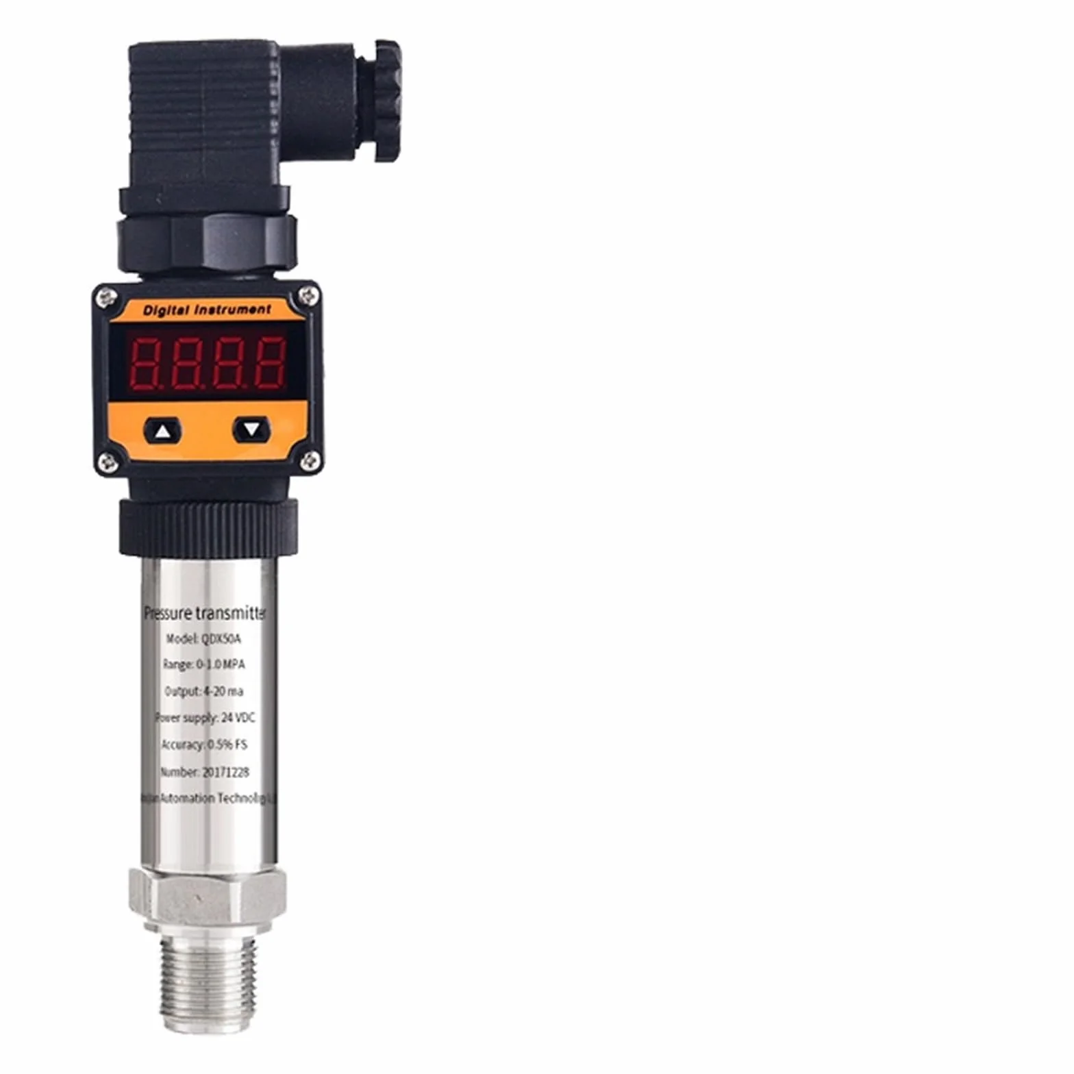 Przetwornik ciśnienia RS485 4-20mA 0-10V 0-1Mpa M20x1.5 LED