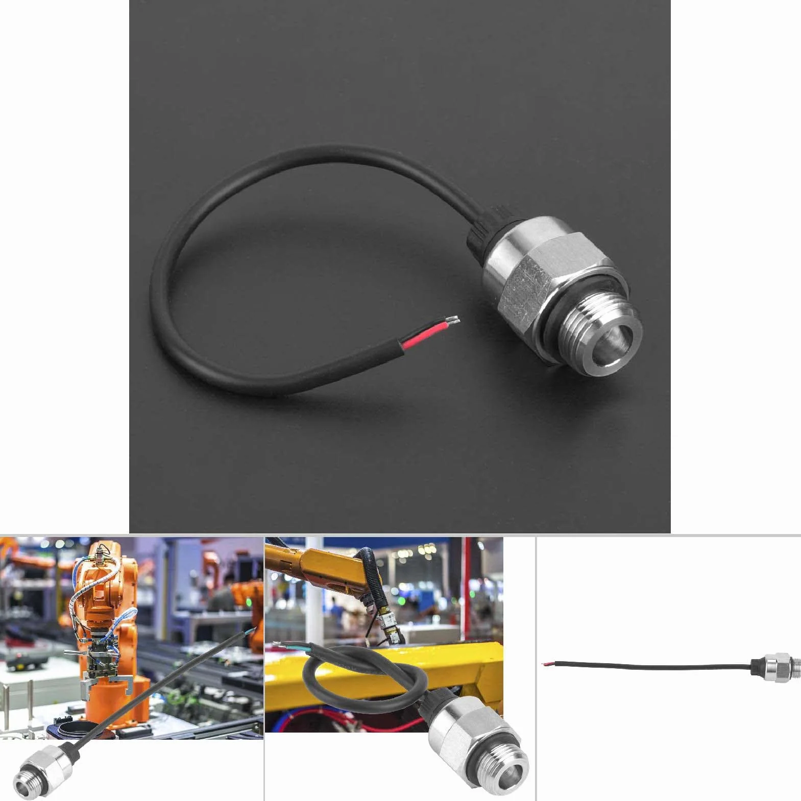 Czujnik Ciśnienia Wody IP65 0-2 bar Profesjonalny Sensor Ciśnienia