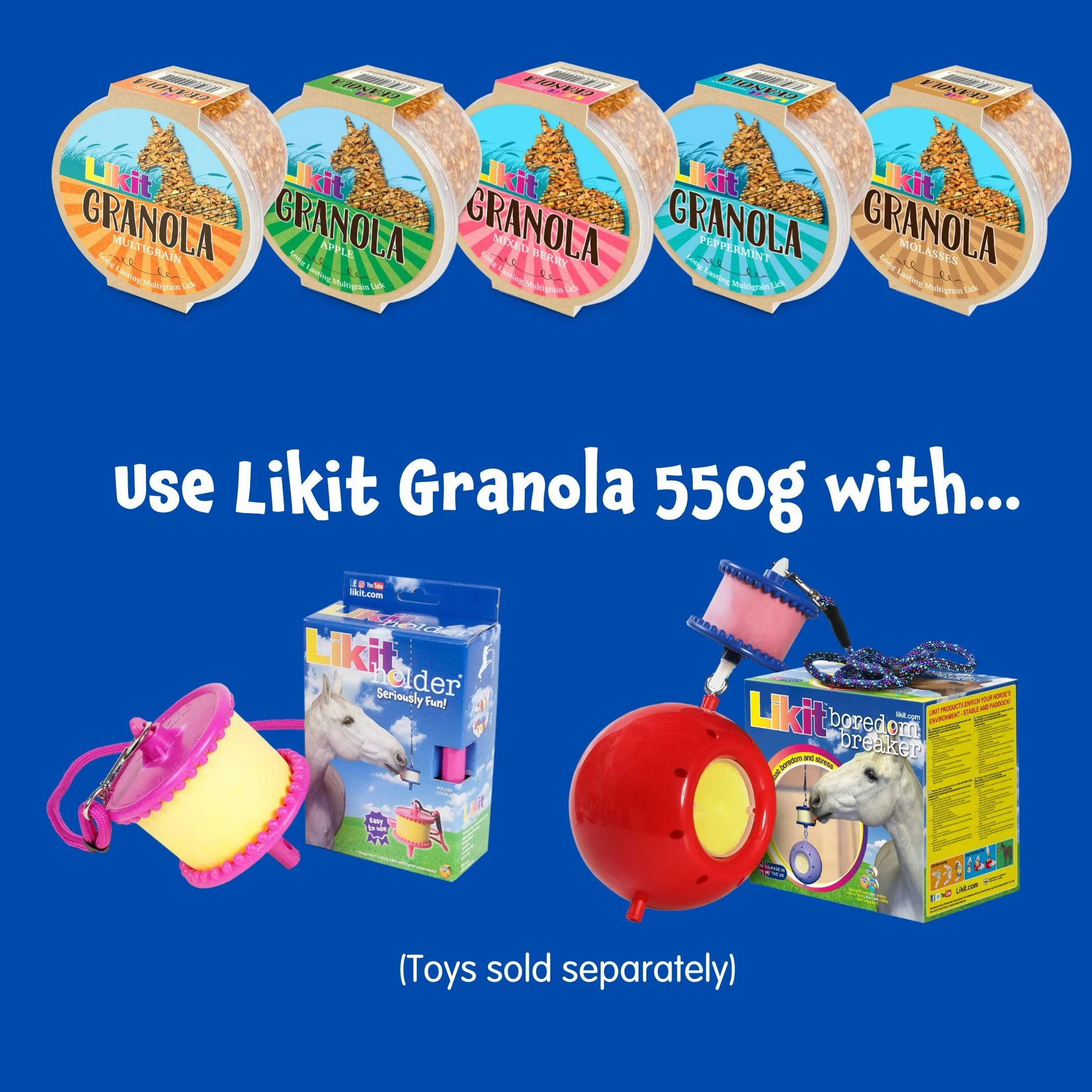 Likit Granola jabłko 550g