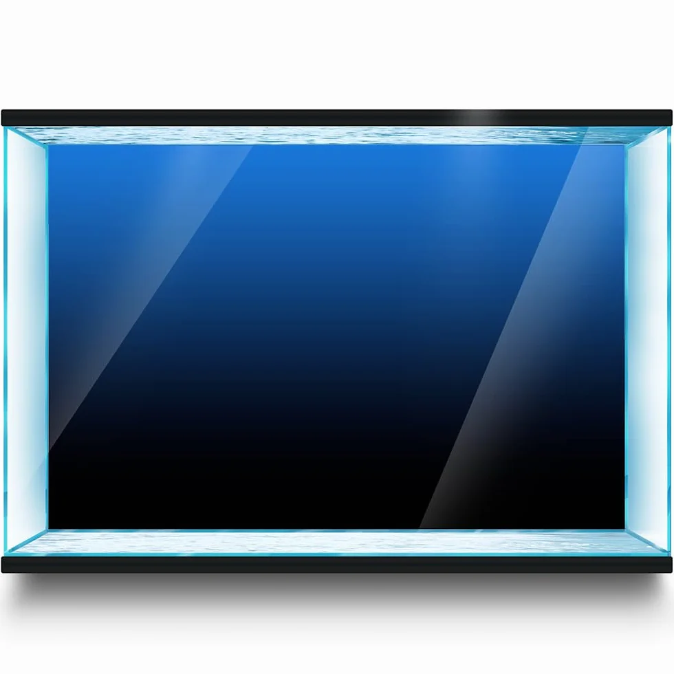 Niebiesko-czarne gradientowe naklejki na tło do akwarium - akwarium gad terrarium dekoracja 80 x 40 cm / (79,8 x 39,9 cm)