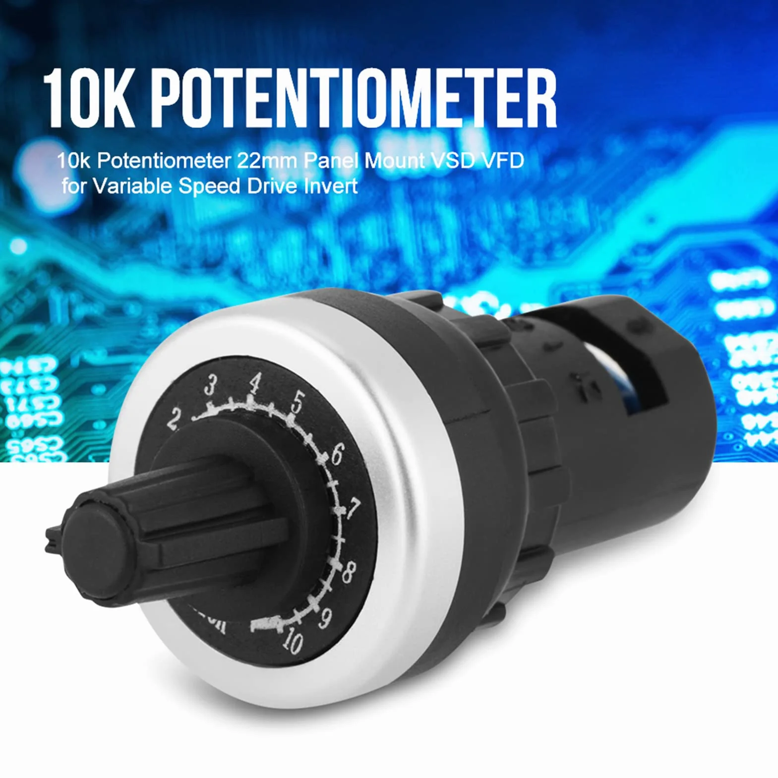 Potencjometr 10K VSD VFD do napędów o zmiennej prędkości z odwróconą rezystancją