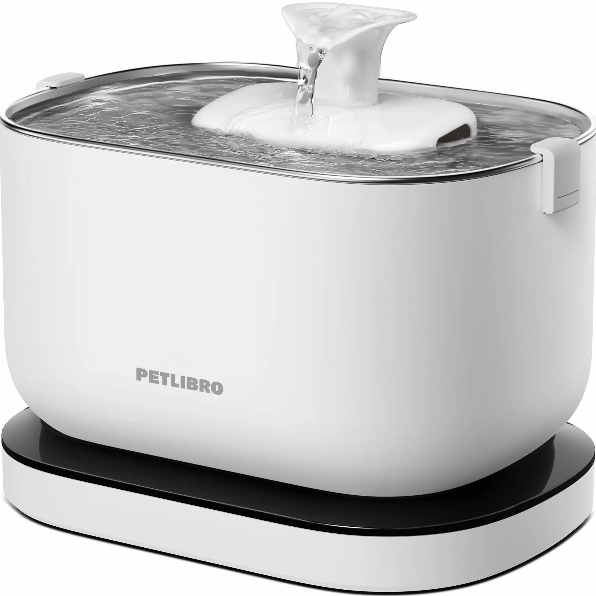 Petlibro Fontanna Bezprzewodowa dla Kotów, 2,5 L, Poidełko z Baterią 5000 mAh, 23 dB, Łatwe do Czyszczenia, Bez BPA