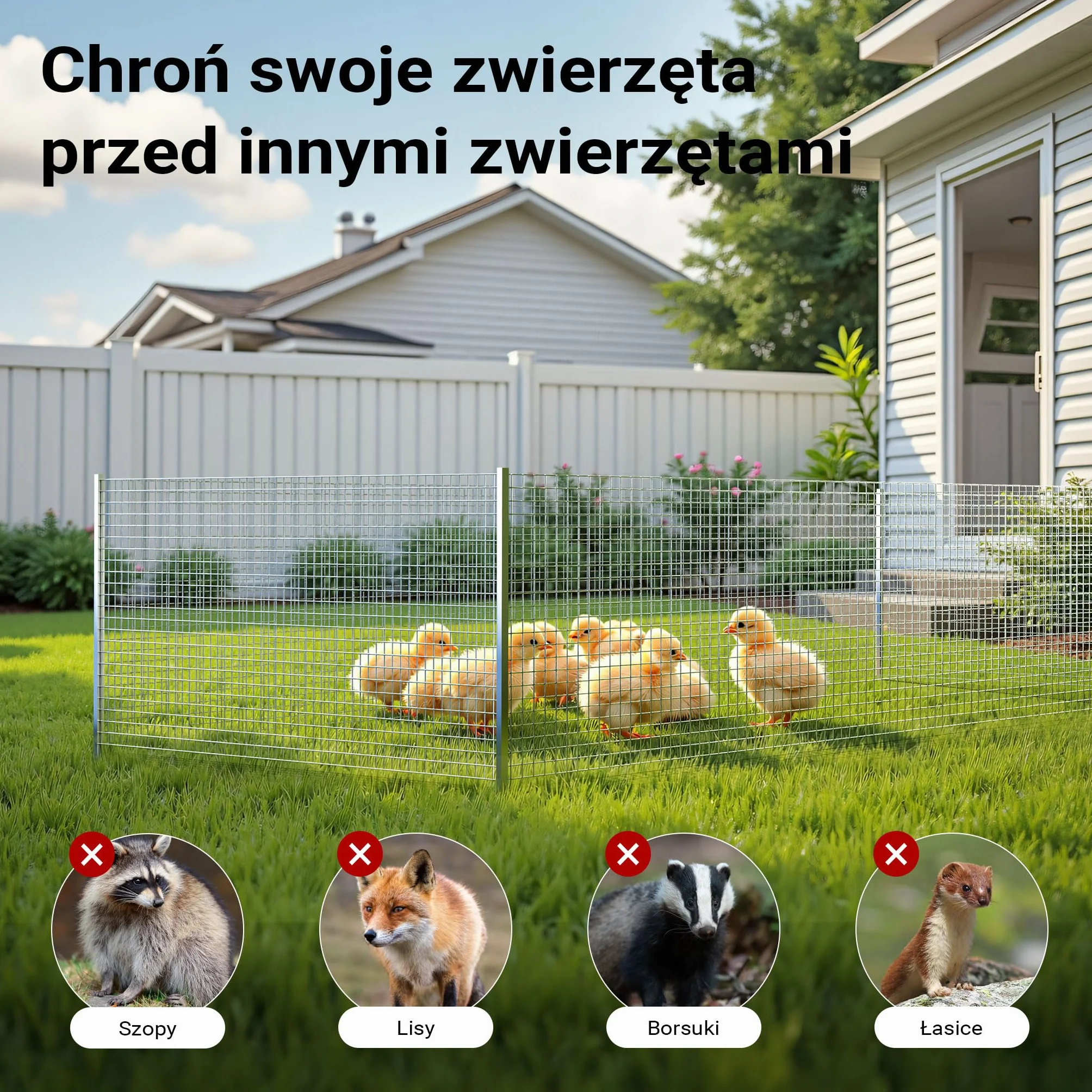 Wiltec Siatka ogrodzeniowa ocynkowana 1x25 m, stalowa siatka leśna 1,2 mm, oczka 25x25 mm