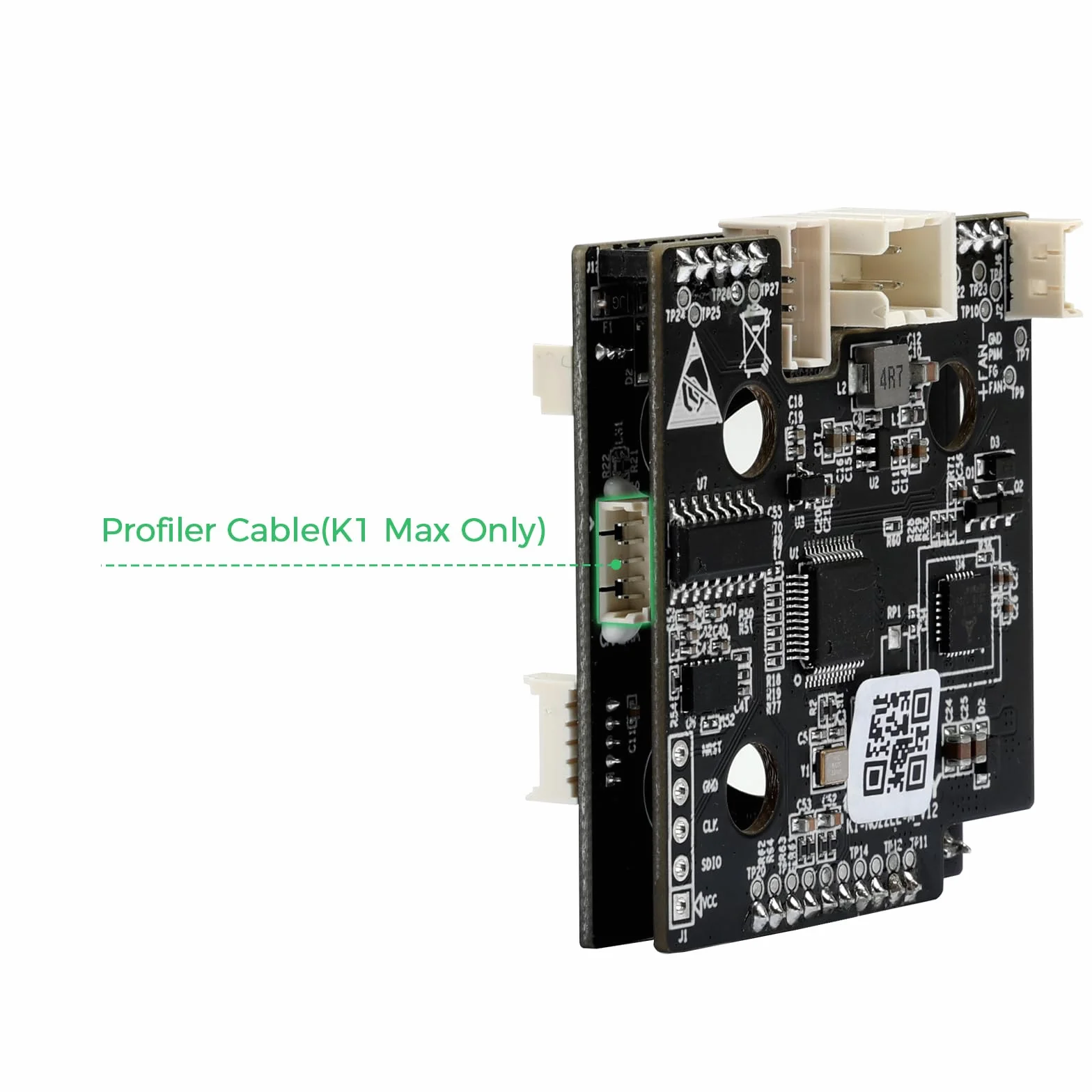 Creality Upgrade K1/K1 Max/K1C/K1 SE płyta adaptera Hotend, oficjalny adapter dyszy OEM PCB głowica narzędziowa PCBA oryginalny zestaw zastępczy płytki akcesoria do drukarki 3D