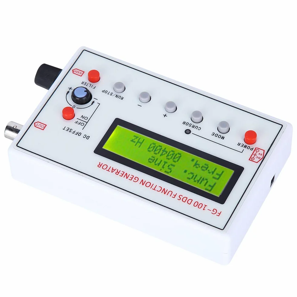 FG-100 Generator Funkcji DDS 1Hz-500kHz Źródło Sygnału