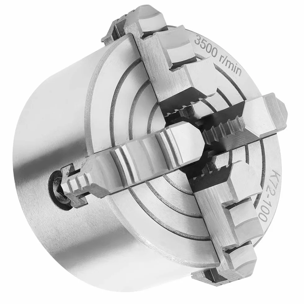 SANOU K72-100 4 uchwyt szczękowy do tokarki metalowej 100mm
