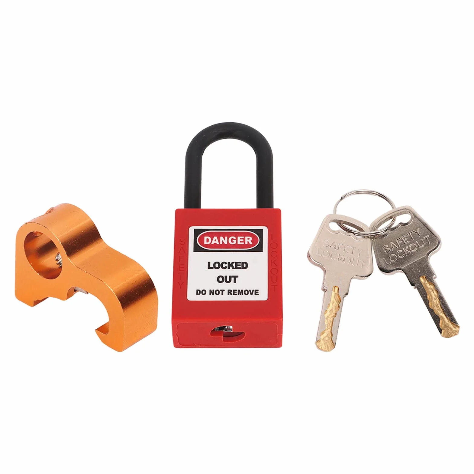 Zestaw Blokujący Tagout, Blokada Tagout Lock Mikroelektryczna Kłódka Blokująca ze Stopu Aluminium do Przemysłowych Rozdzielnic Elektrycznych