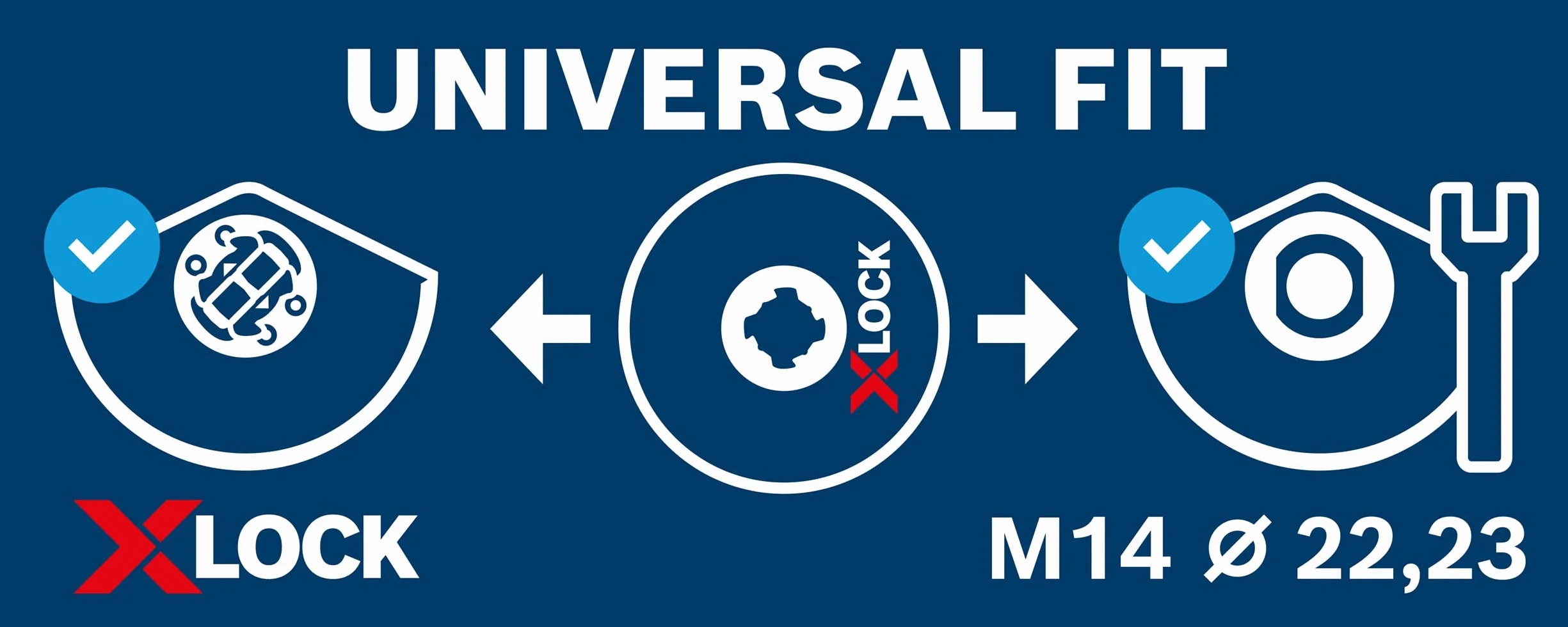 Bosch Professional Tarcza tnąca prosta standard do Inox X-LOCK (do stali Inox, 125 x 1 mm, akcesoria do szlifierek kątowych)