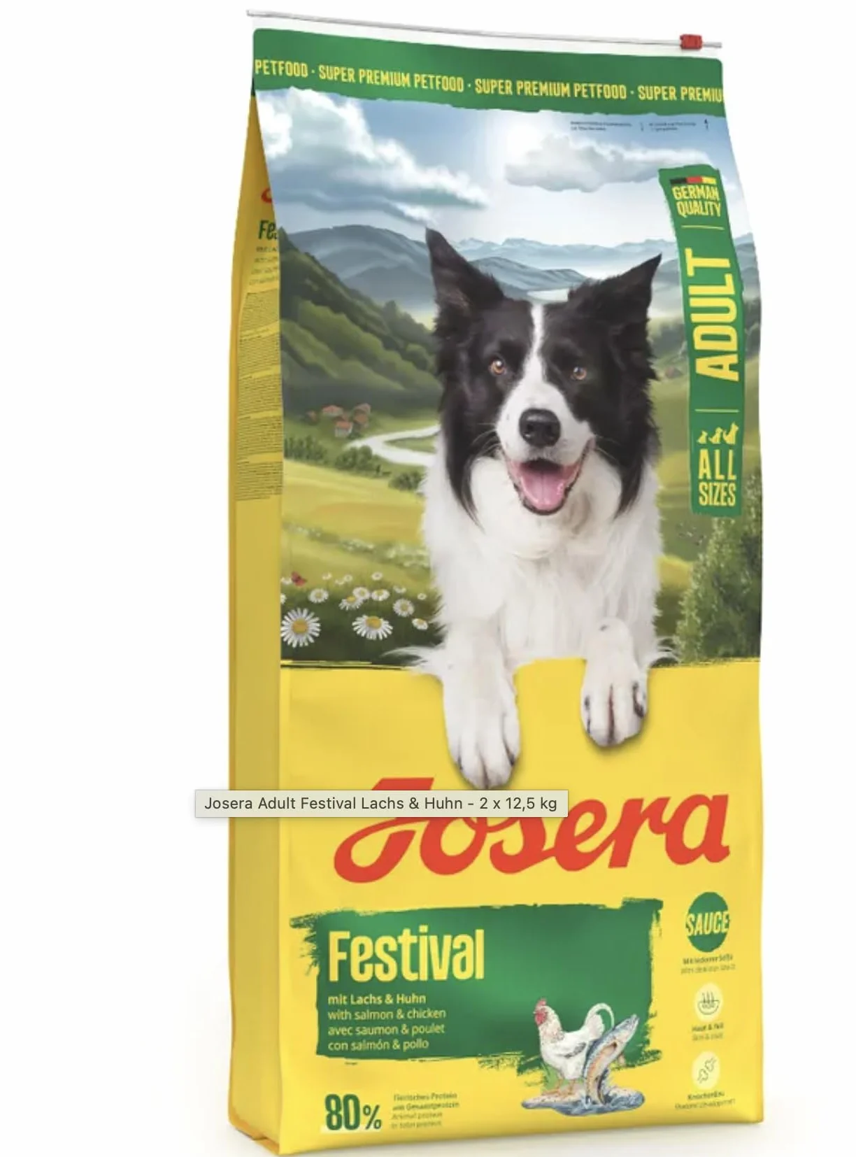 Josera Festival 2 x 12,5 kg sucha karma dla psów