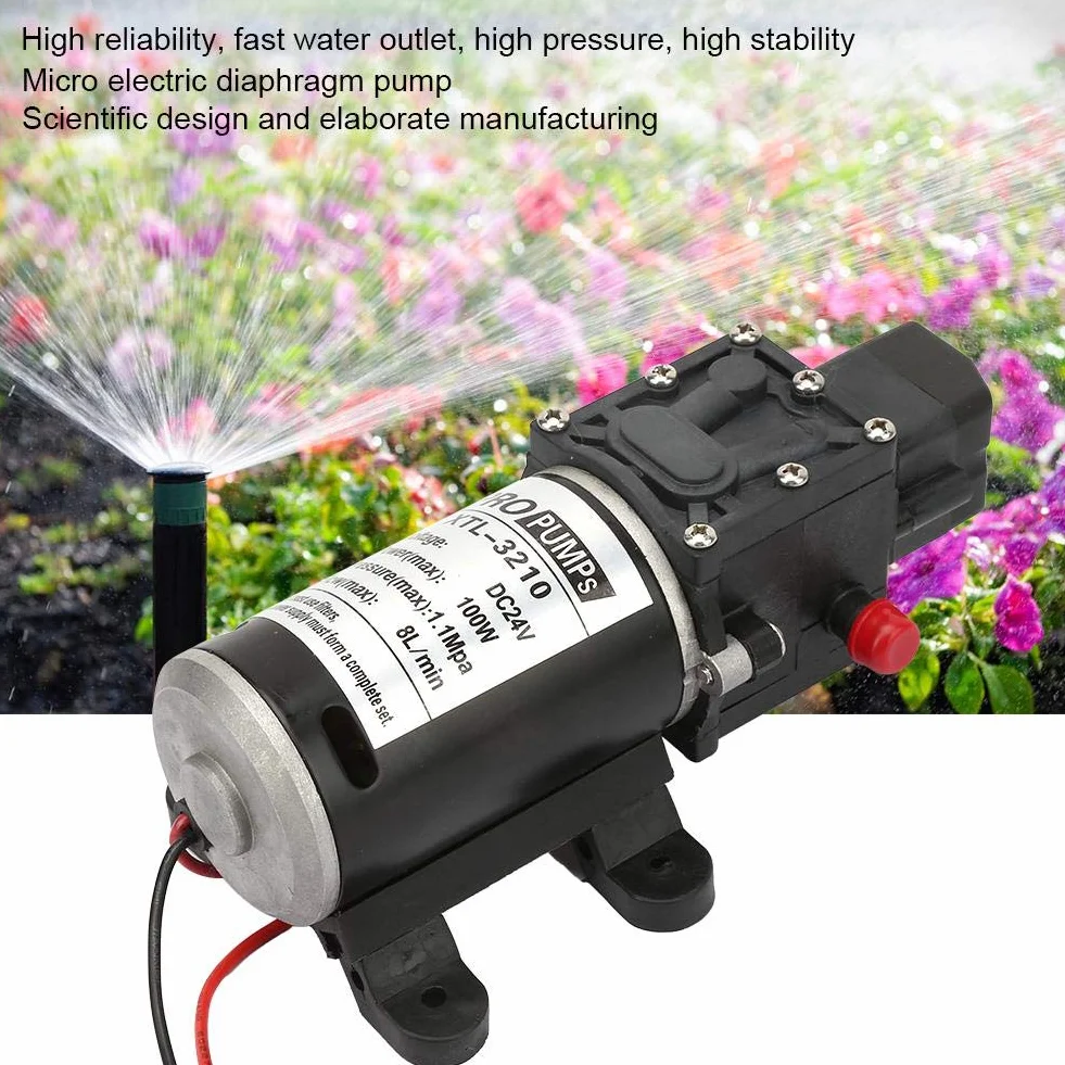 Membrana pompa wodna 24 V 100 W Silent High Pressure Self Priming
