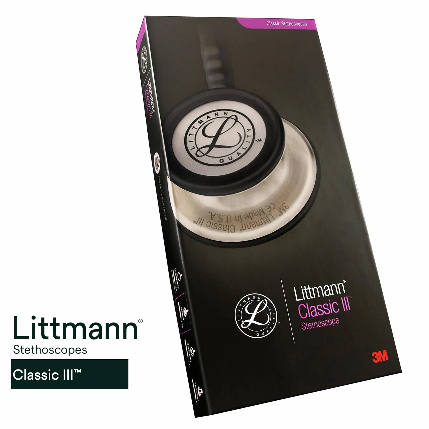 3M Littmann Classic III Stetoskop, 5623, błękit karaibski