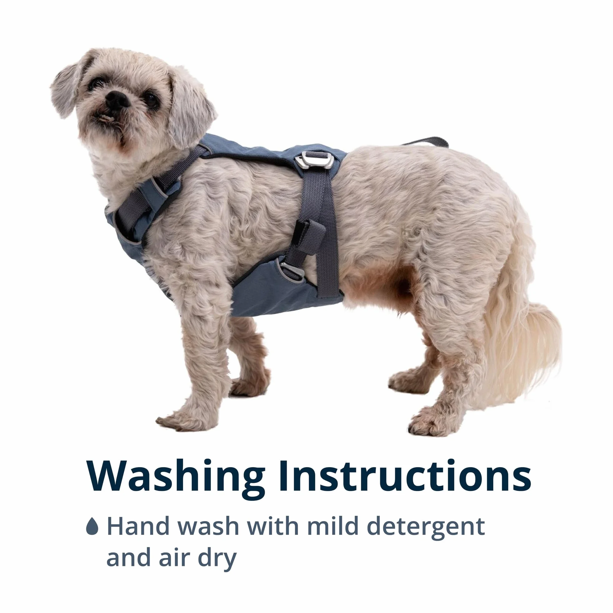 RUFFWEAR, Load Up naczynia, łupek niebieski, rozmiar S