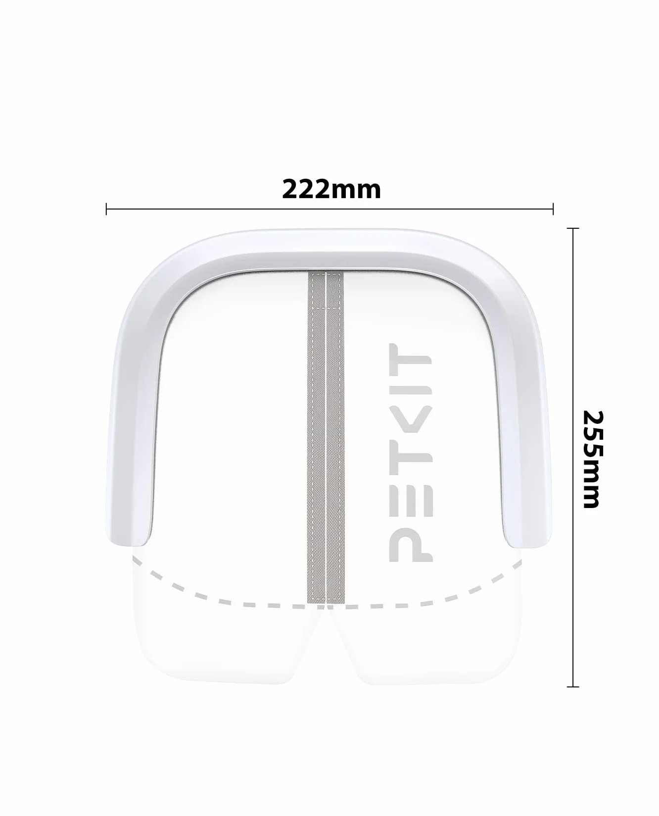 PETKIT Kurtyna Magnetyczna 2.0, do Samoczyszczących Kuwet dla Kotów PURA MAX 2 i PUROBOT MAX PRO, Pyłoszczelna, Redukuje Ślady Żwirku, Trwała, Łatwa do Czyszczenia