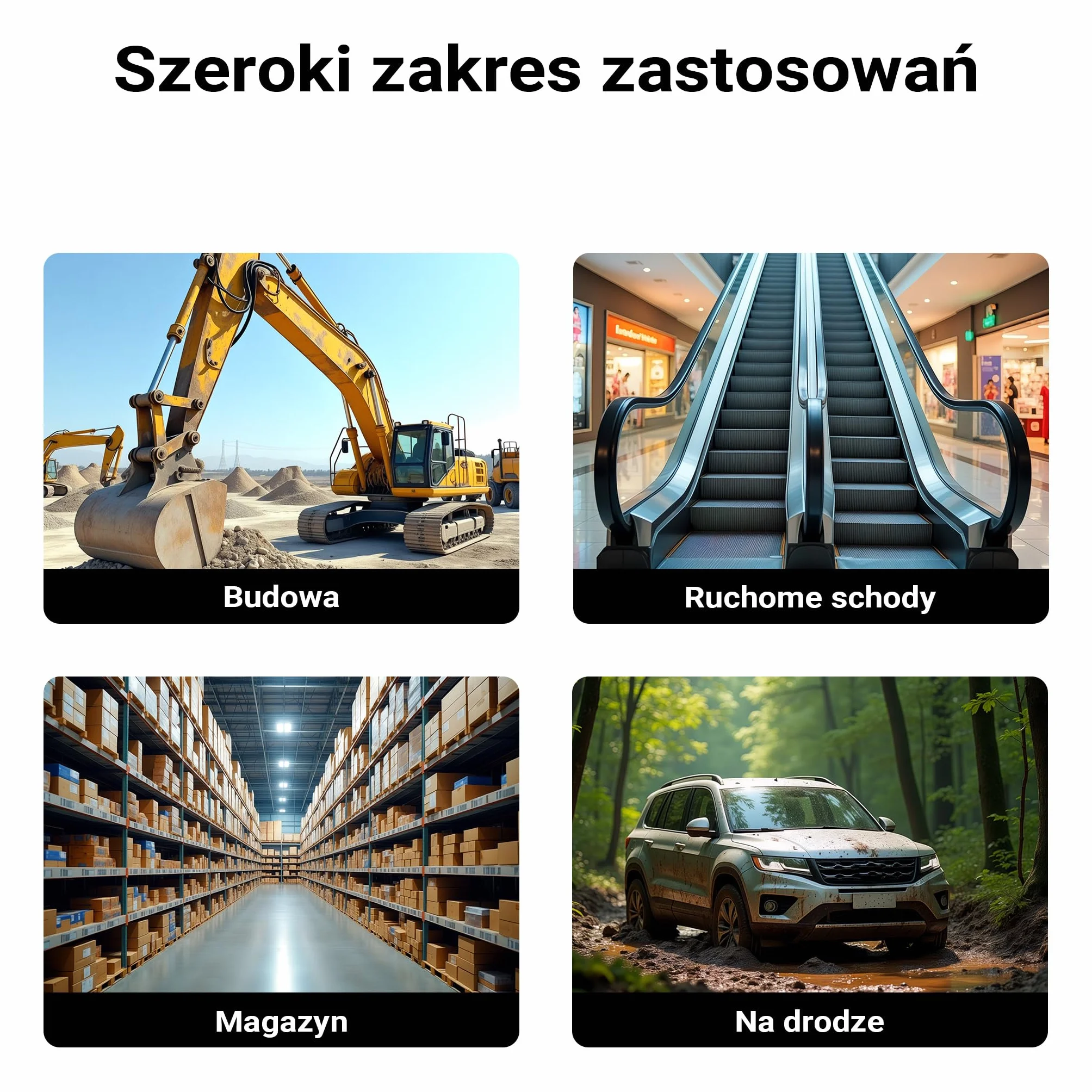 Wiltec Mobilna bariera ostrzegawcza 60x32x101 cm żółta panelowa na kółkach