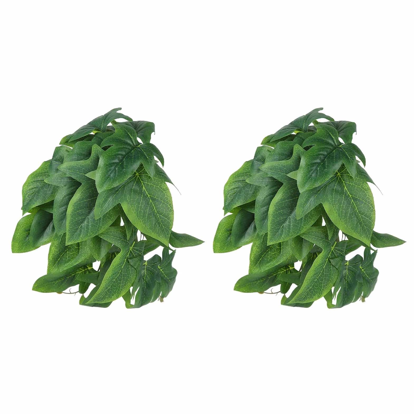 Rośliny Gadowe, Rośliny Terrarium Akcesoria Gadowe 2PCS Symulacja Sztucznej Wody (liście słodkich ziemniaków)