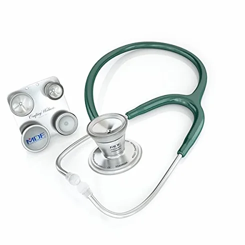 MDF ProCardial C3 Stetoskop Kardiologiczny ze Stali Nierdzewnej Zielony Szmaragdowy