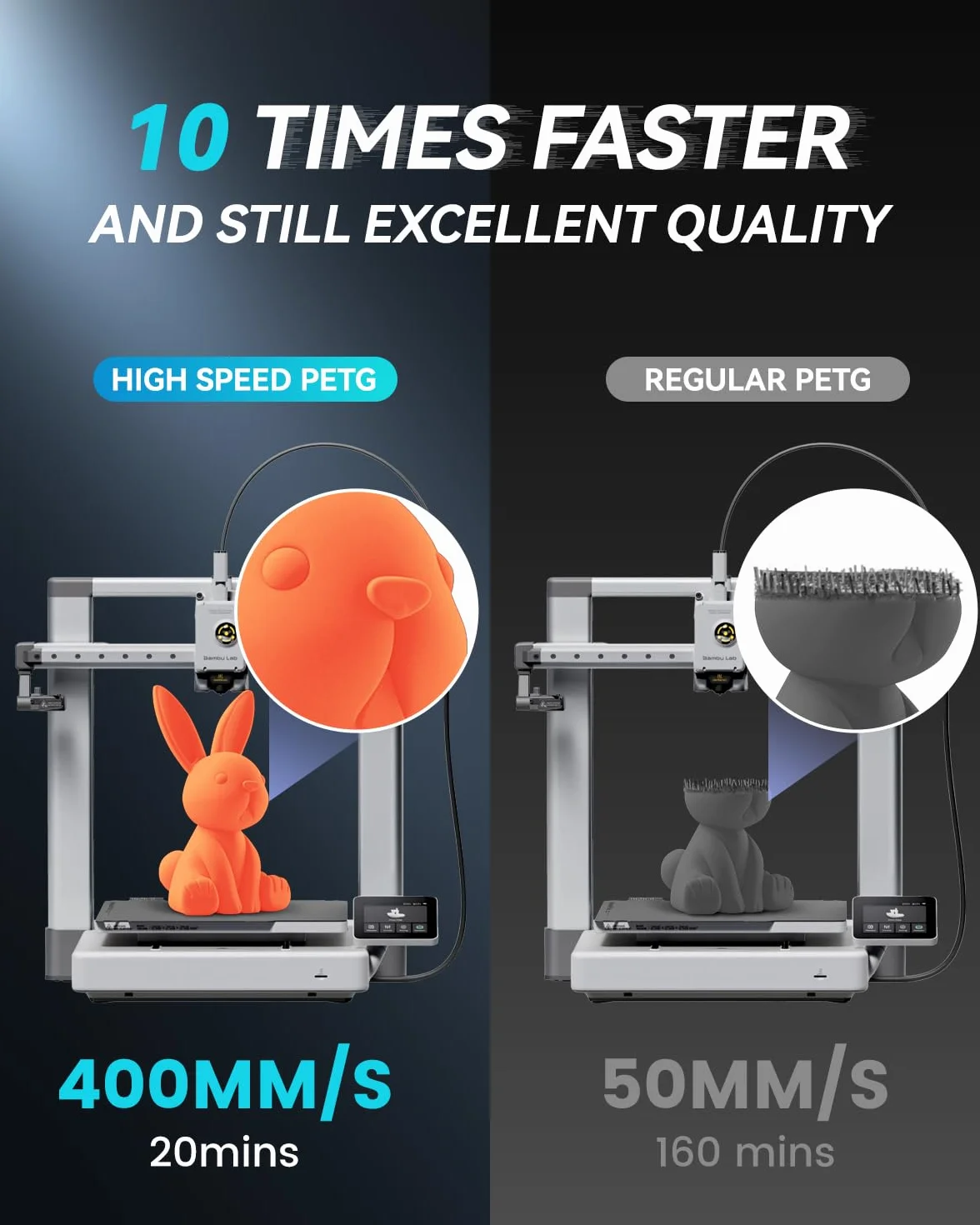 Sunlu filament PETG 1,75 mm 1 kg szpula czarny do drukarek 3D FDM 30–600 mm/s