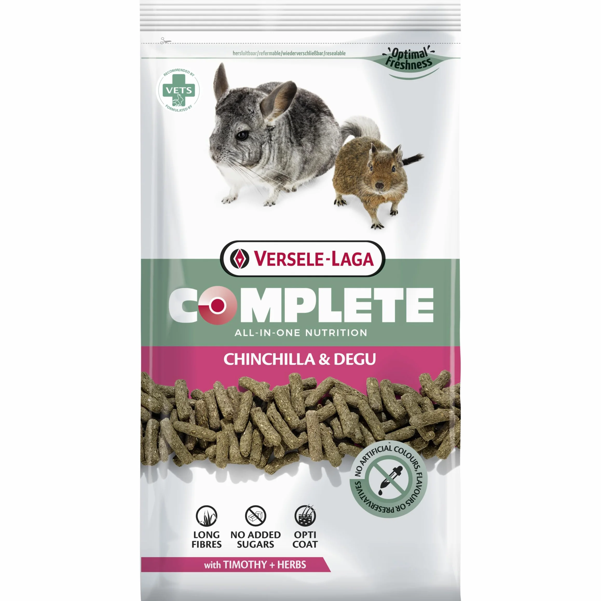 Karma pokarm dla szynszyli i koszatniczek Versele Laga CHINCHILLA DEGU Complete 1,75kg