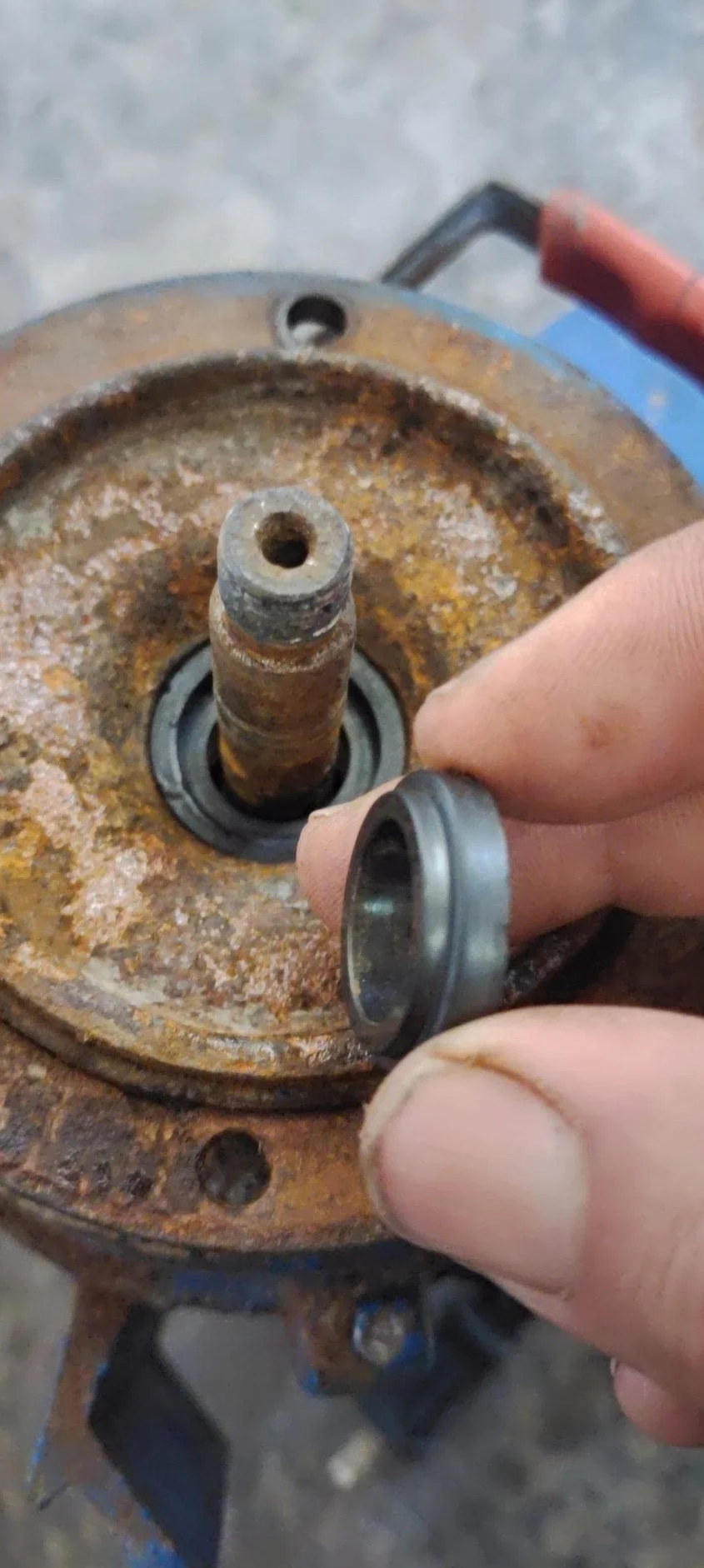 Othmro uszczelnienie wału mechanicznego 104-12 średnica wewnętrzna 12 mm stop tworzywa sztucznego do pomp wodnych basenów