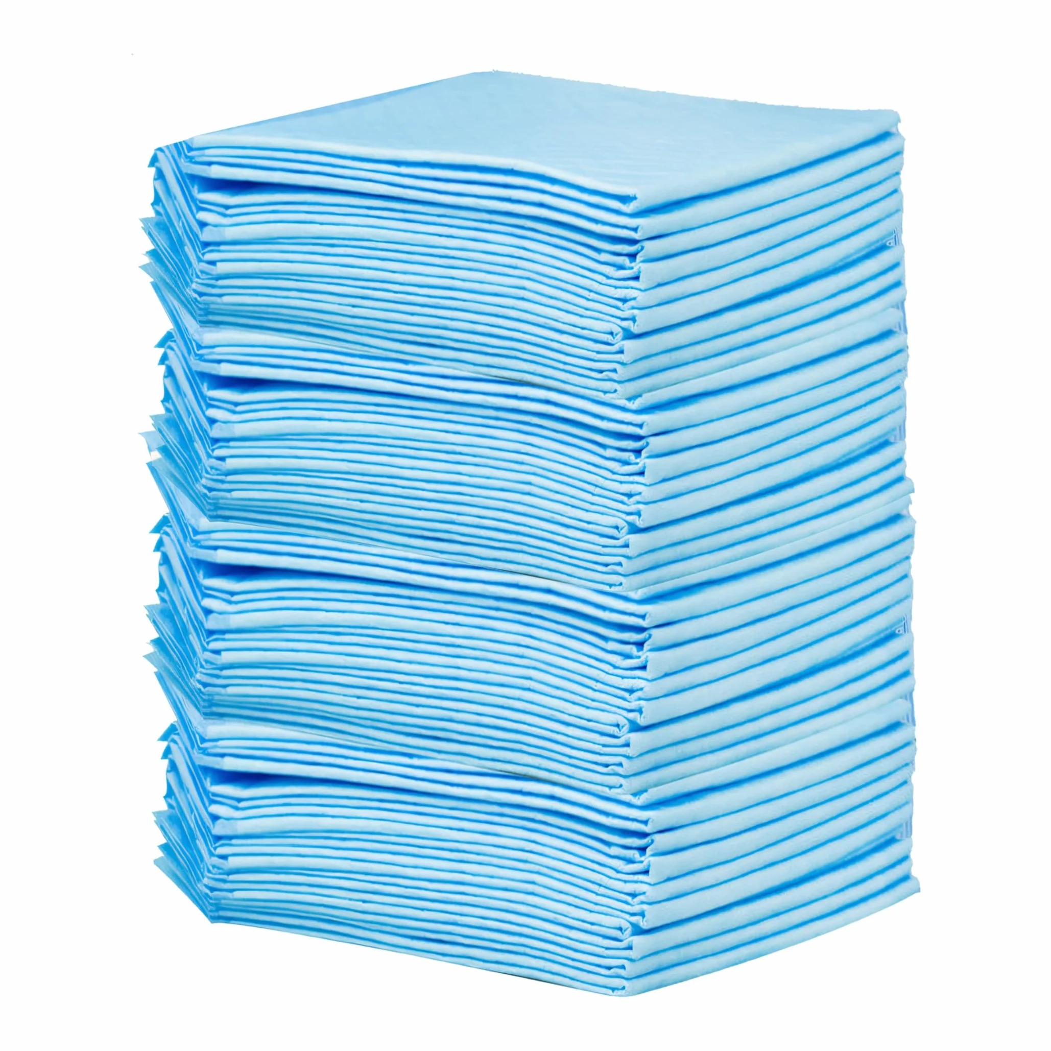 Retoo 100 sztuk podkładek treningowych dla psów PIPI maty dla szczeniaków, 60 x 60 cm, podkładka pod łóżko dla zwierząt, mata różowa, do treningu, szczelna, 6-warstwowa konstrukcja, super chłonna