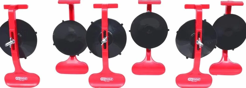 KS Tools Przyssawka do montażu listew 6 szt Ø 85mm