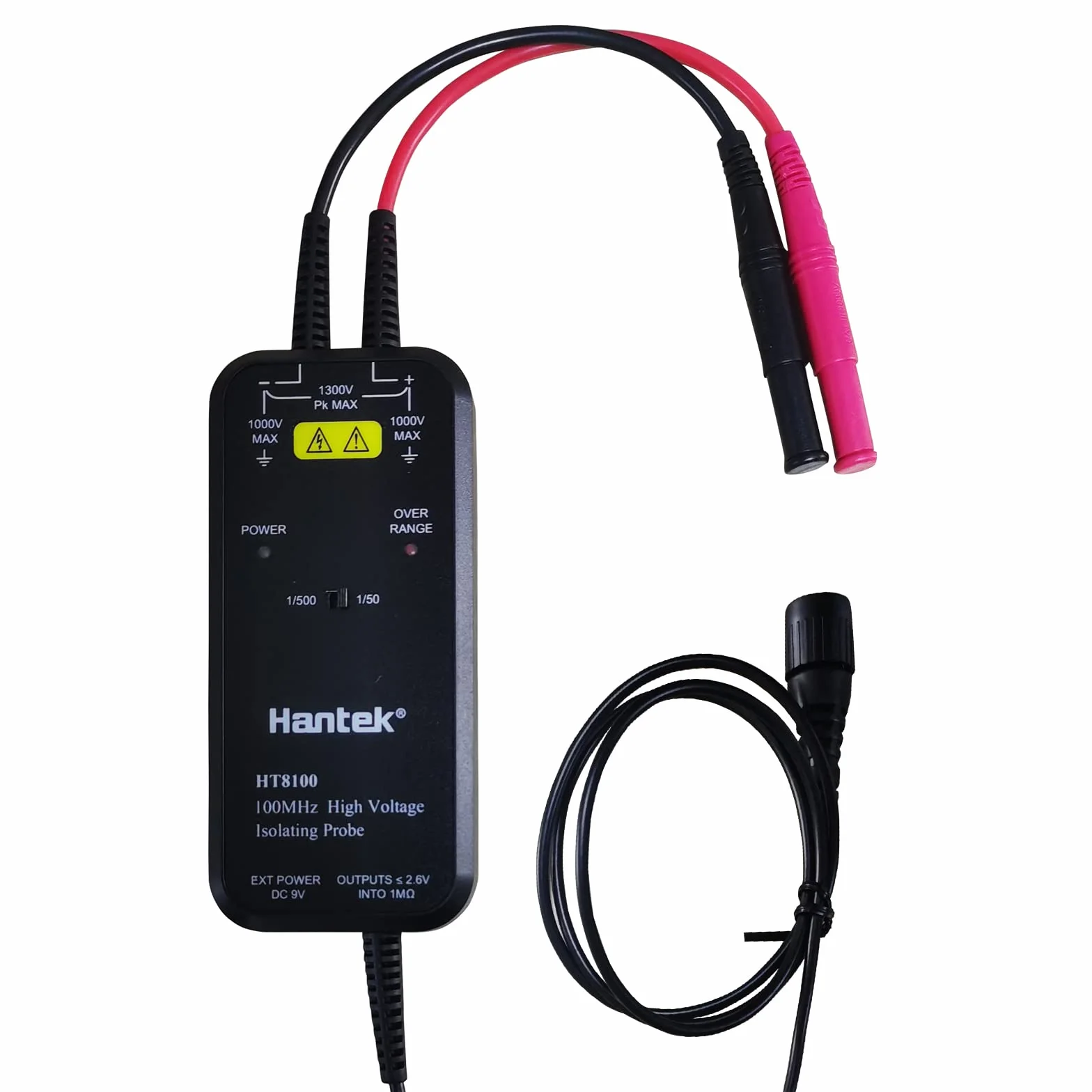 Hantek HT8100 sonda oscyloskopowa różnicowa wysokiego napięcia 100 MHz
