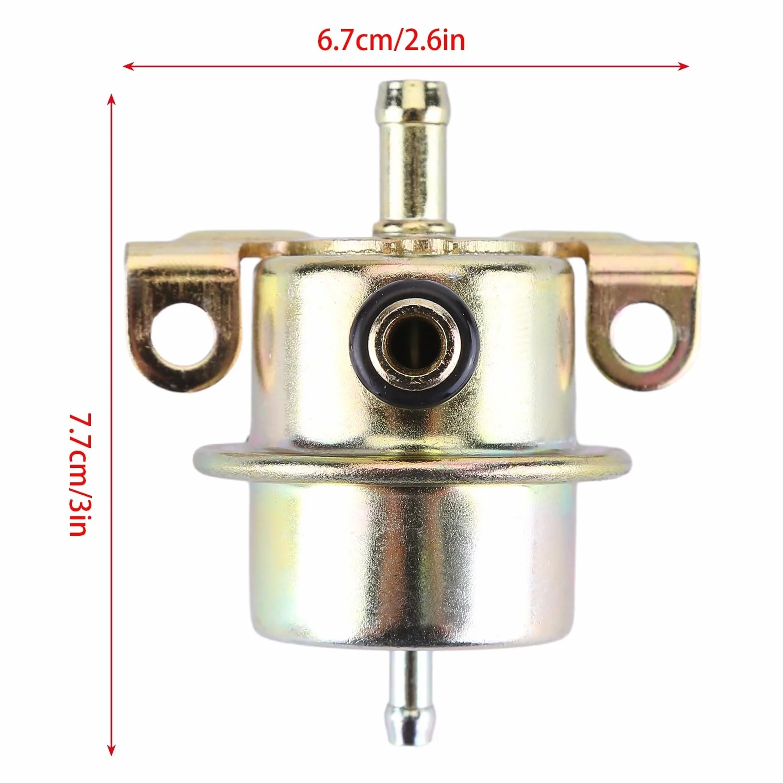 BYNYXI 0280160235 regulator ciśnienia paliwa kompatybilny z Rallye 0280160241 0280160249 0280160294 0280160225 regulator ciśnienia benzyny 0060513339, 19536110339, 19536110339 400, 6 051103400,