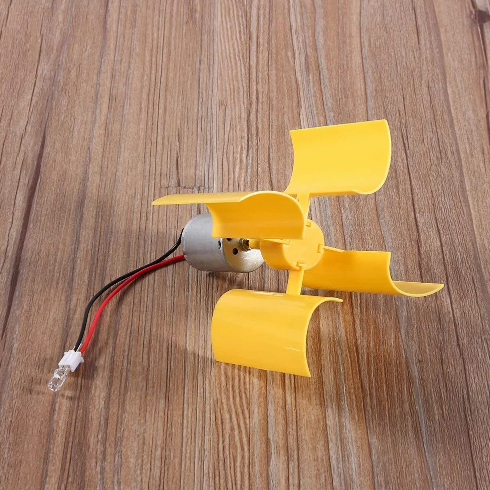 Pionowa turbina wiatrowa zestaw DIY do eksperymentu demonstracyjnego model ostrze silnik