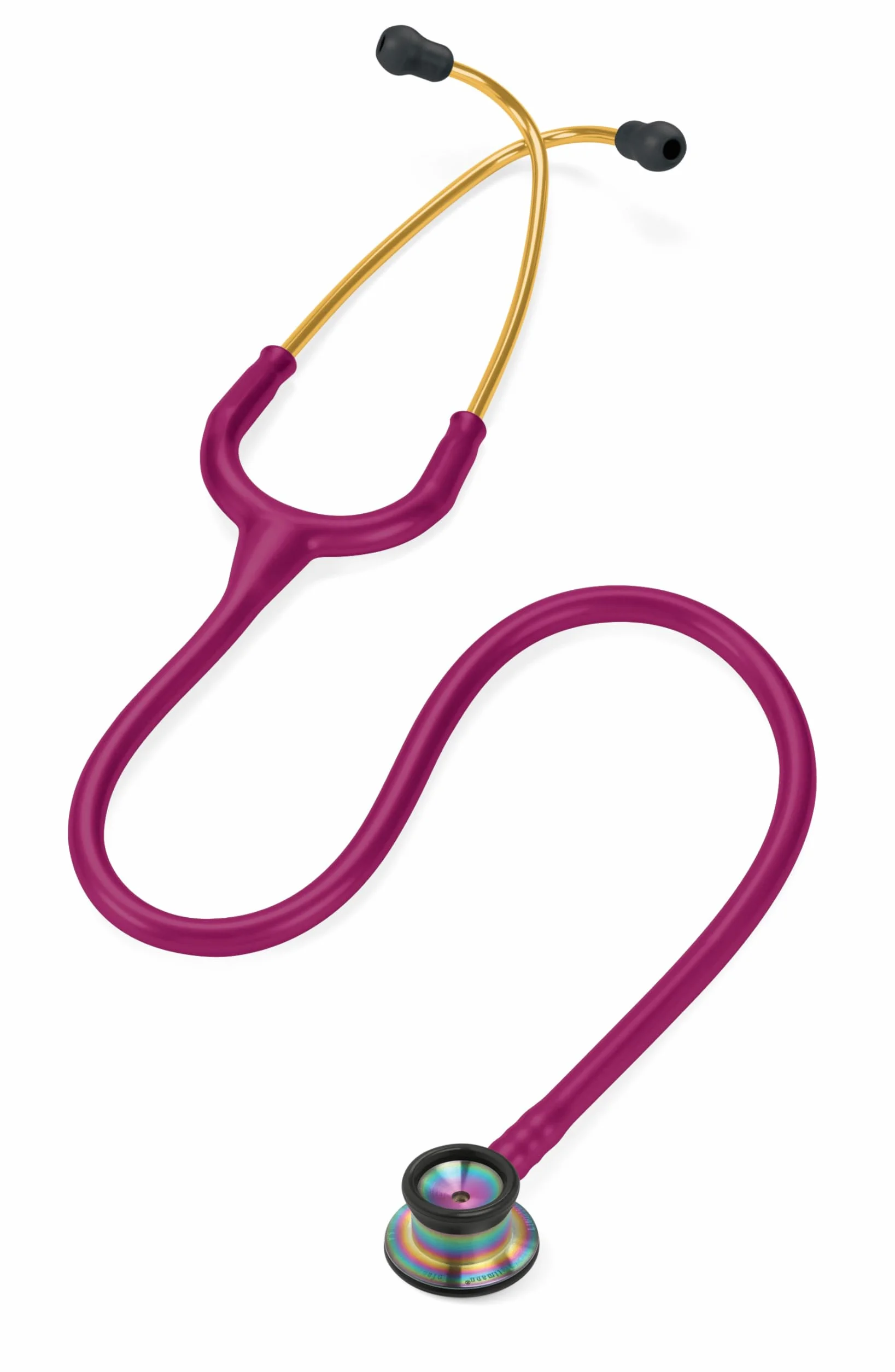 3M Littmann Classic II Infant, RAINBOW EDITION, 2157, tęczowa lira i głowica, malinowy przewód