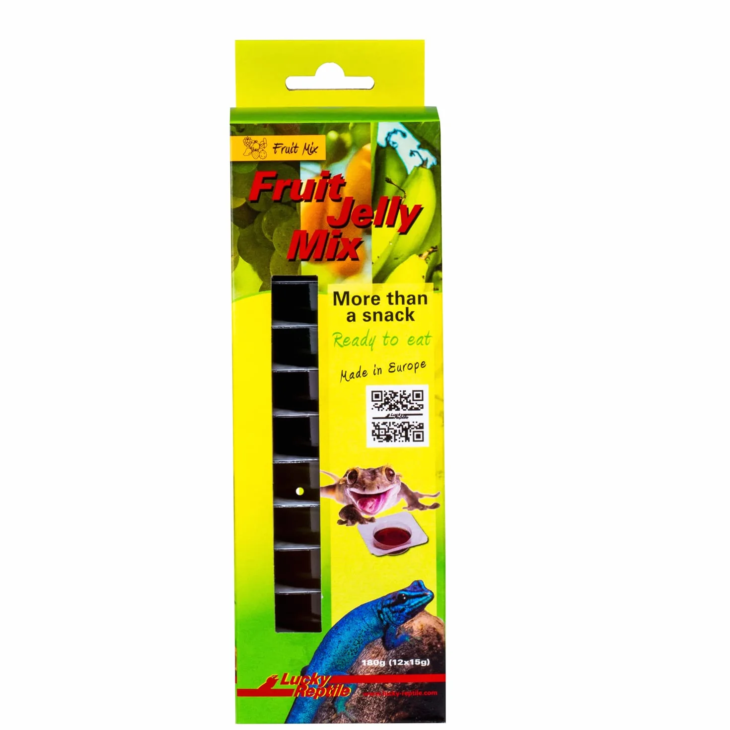 Lucky Reptile Fruit Jelly Mix, 12 x 15 g