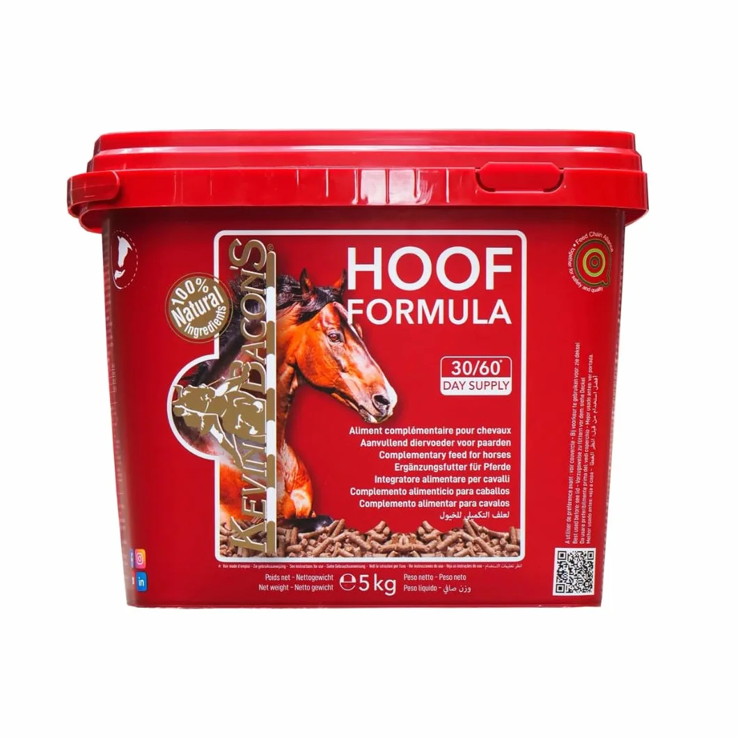Kevin Bacon's Hoof Formula | 5 kg | Suplement diety dla koni | Przyspiesza wzrost kopyt i poprawia jakość rogu | Wysoka zawartość biotyny