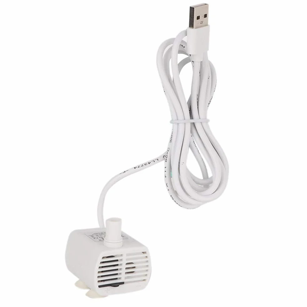 Usb Mini Pump Zatapialna Pompa Wodna do Akwarium Akwarium Pet Dozownik Wody Pompy Wodne