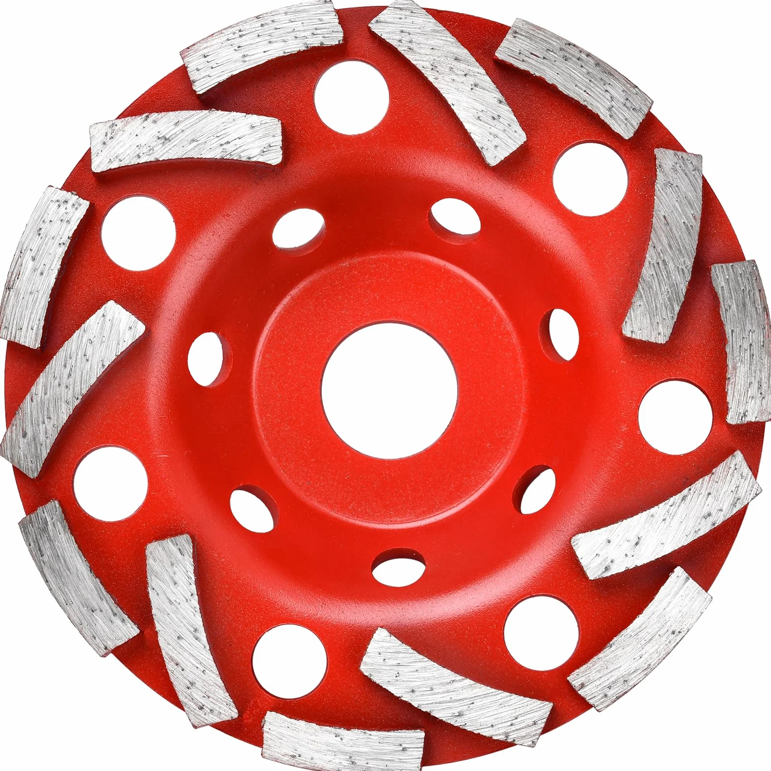 Diamentowa tarcza szlifierska 125 mm x 22,23 mm dwurzędowa do betonu